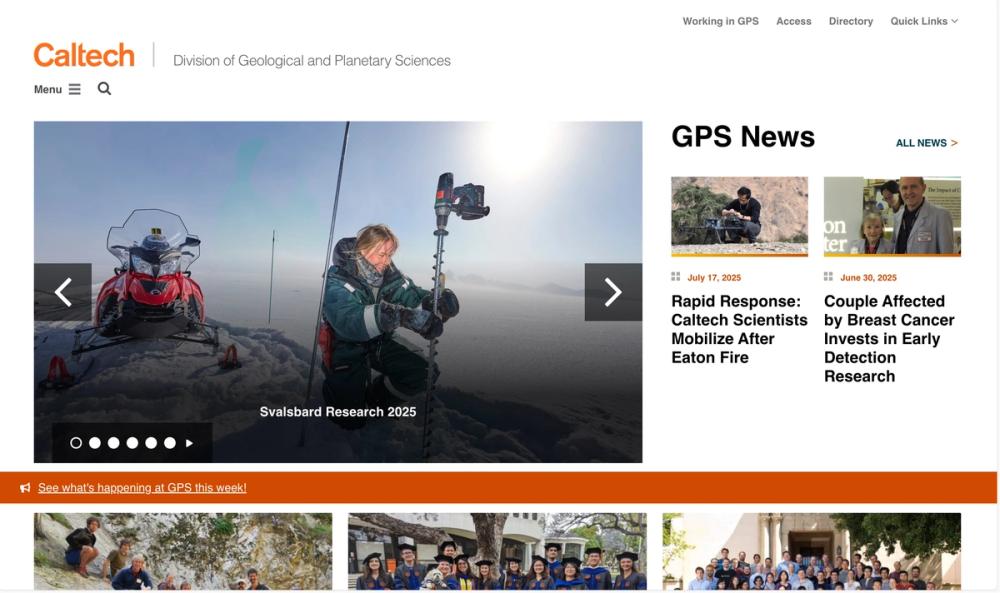 image of Caltech GPS Division