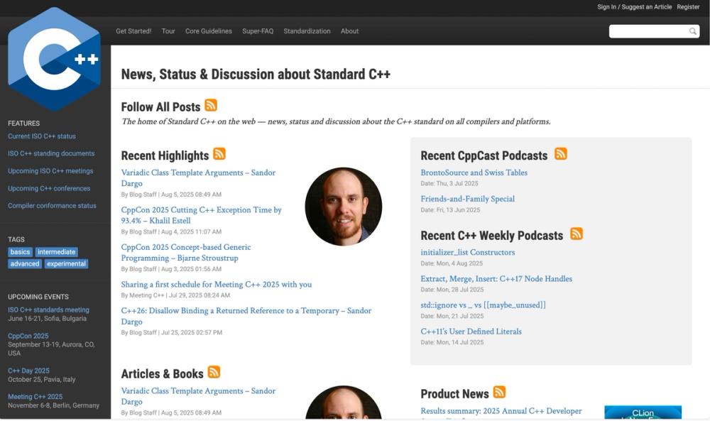 image of Standard C++