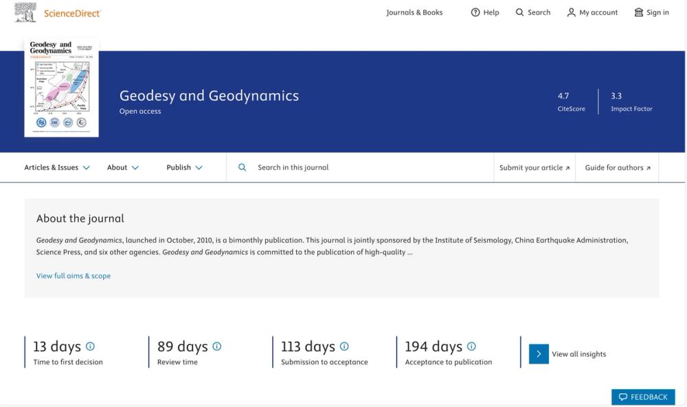 image of Geodesy and Geodynamics