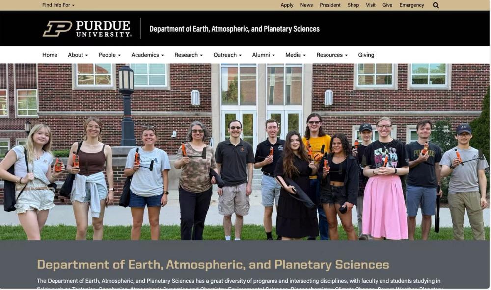 image of Purdue EAPS Department