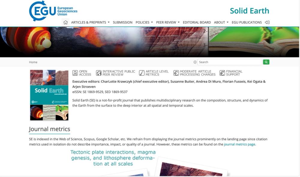 image of Solid Earth