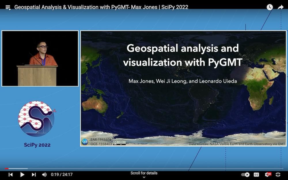 image of PyGMT