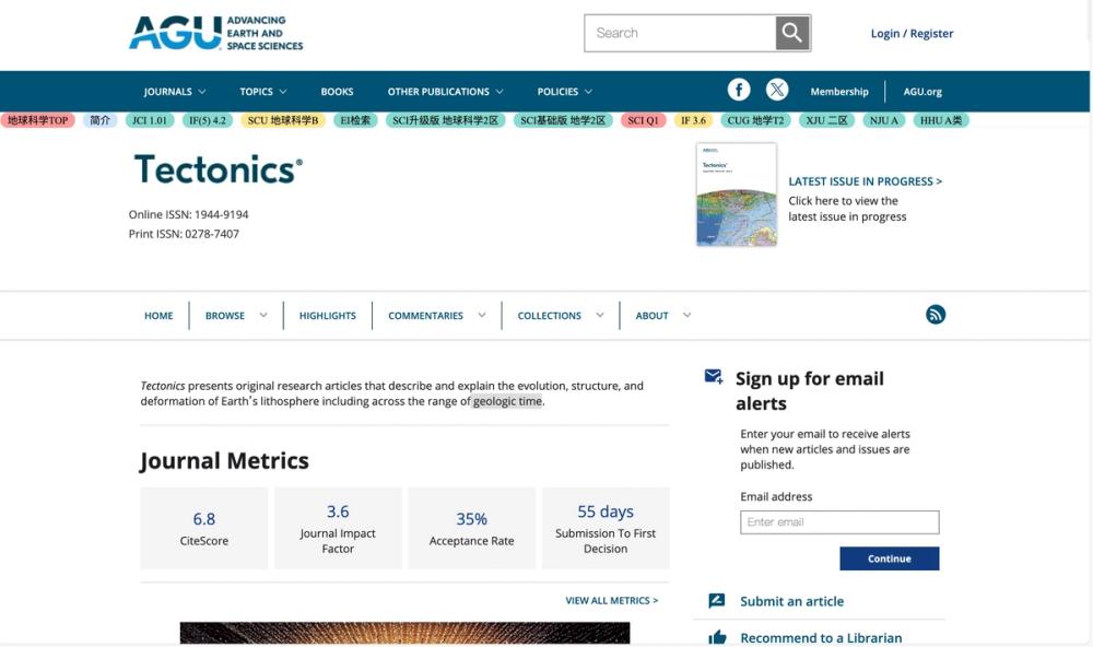 image of Tectonics