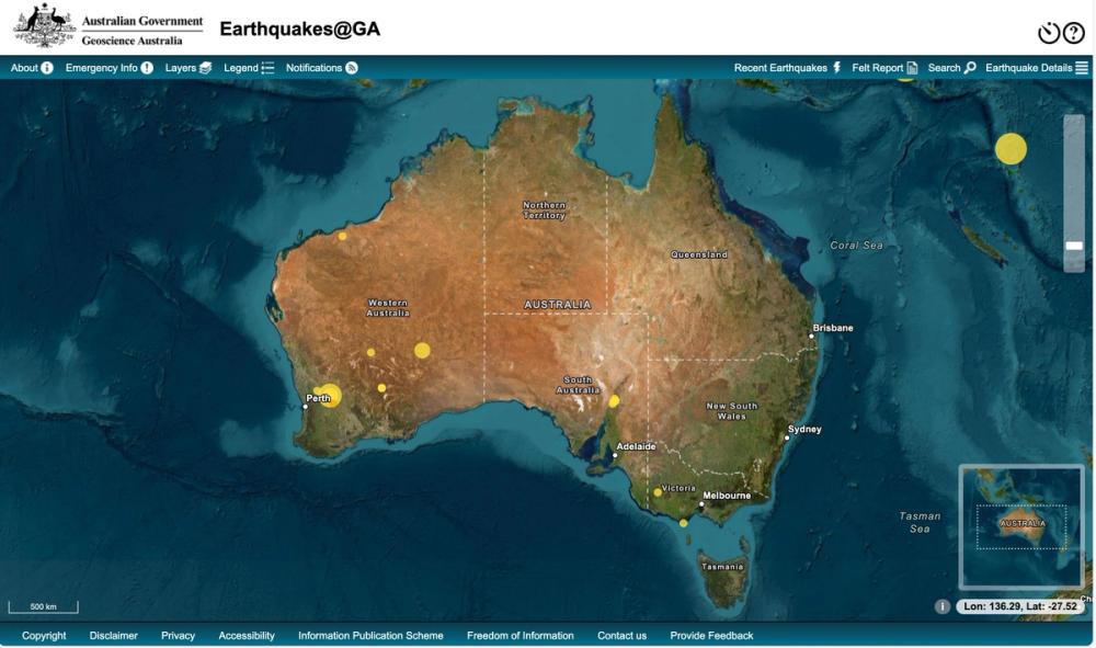 image of Earthquakes@GA