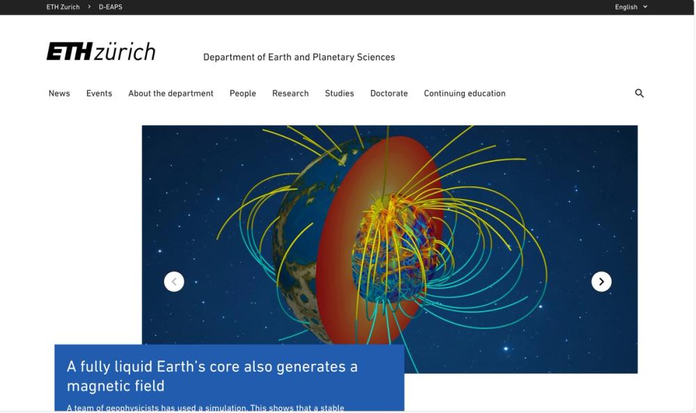 image of Department of Earth and Planetary Sciences - ETH Zurich