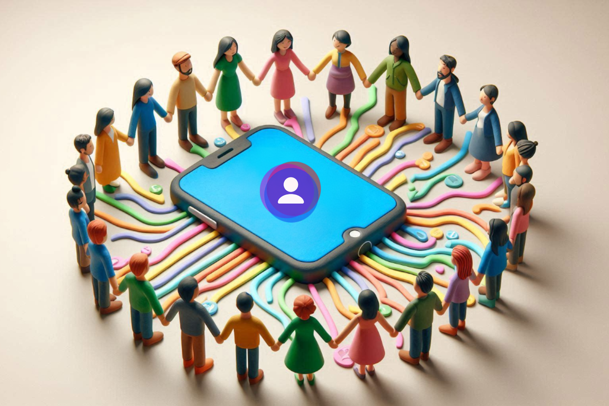 Real-time 2-way sync for contacts