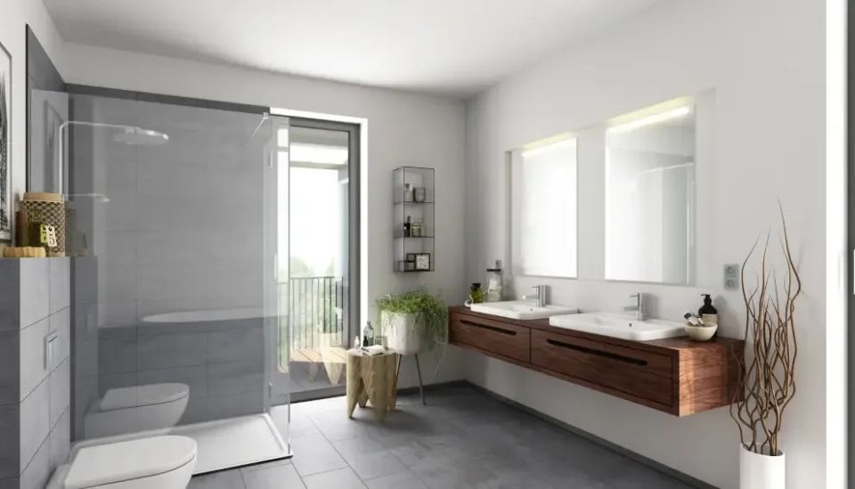 Modern bathroom remodel – San Francisco
