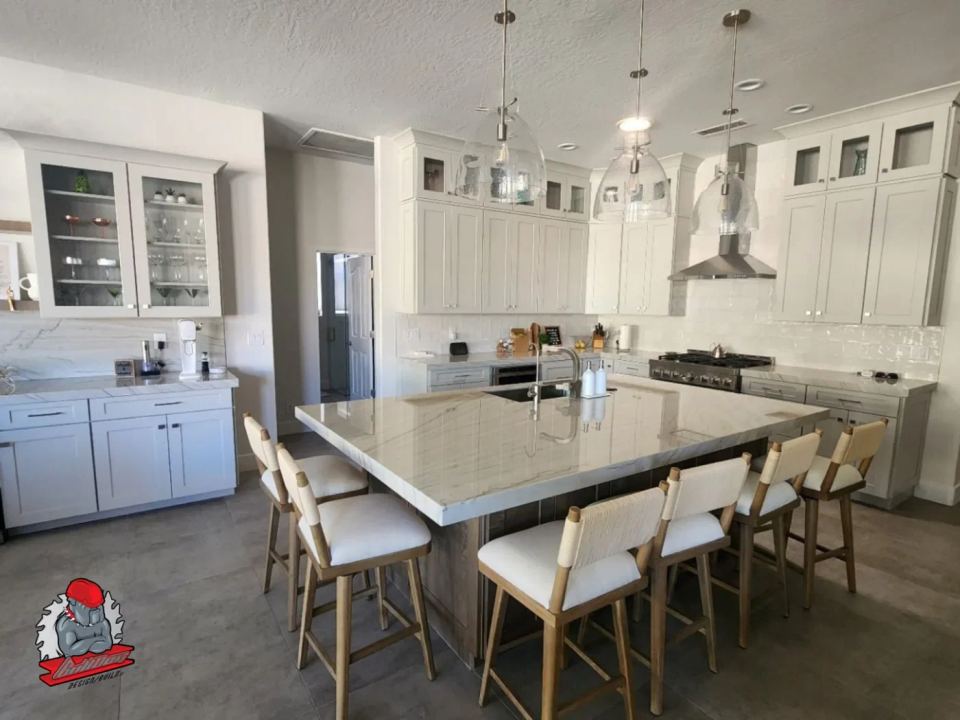 Project photograph published on the Bulldog Kitchen & Bath Remodel website