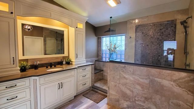 Project photograph published on the Regal Bath & Kitchens website