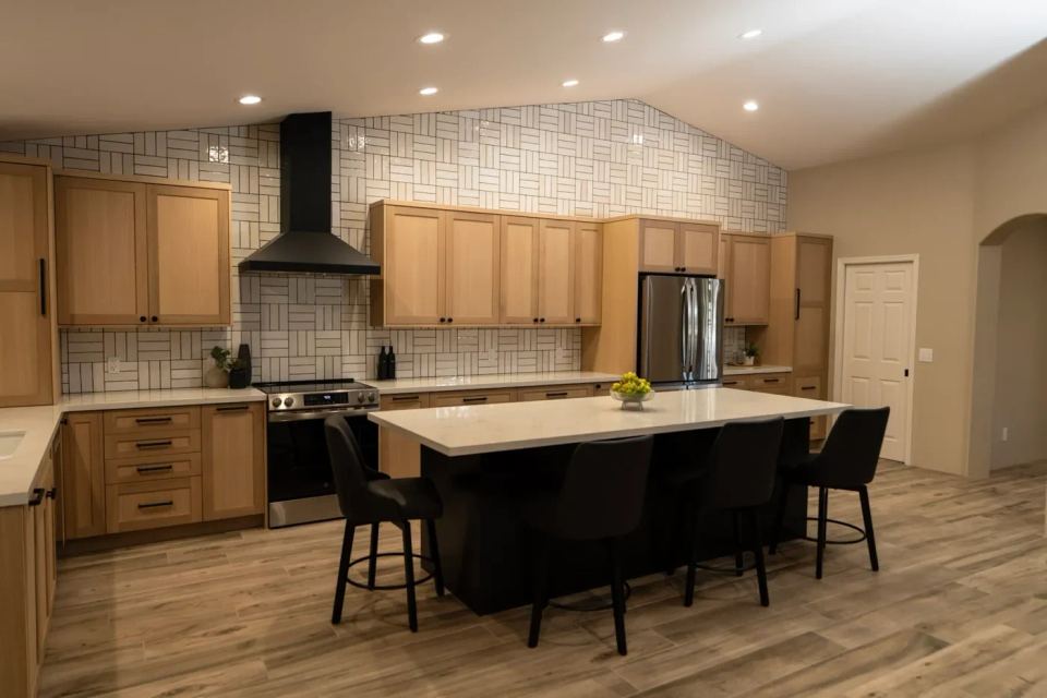 Project photograph published on the Todd Whittaker Drywall Inc. website