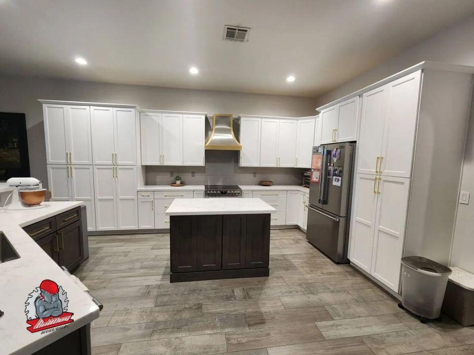 Project photograph published on the Bulldog Kitchen & Bath Remodel website