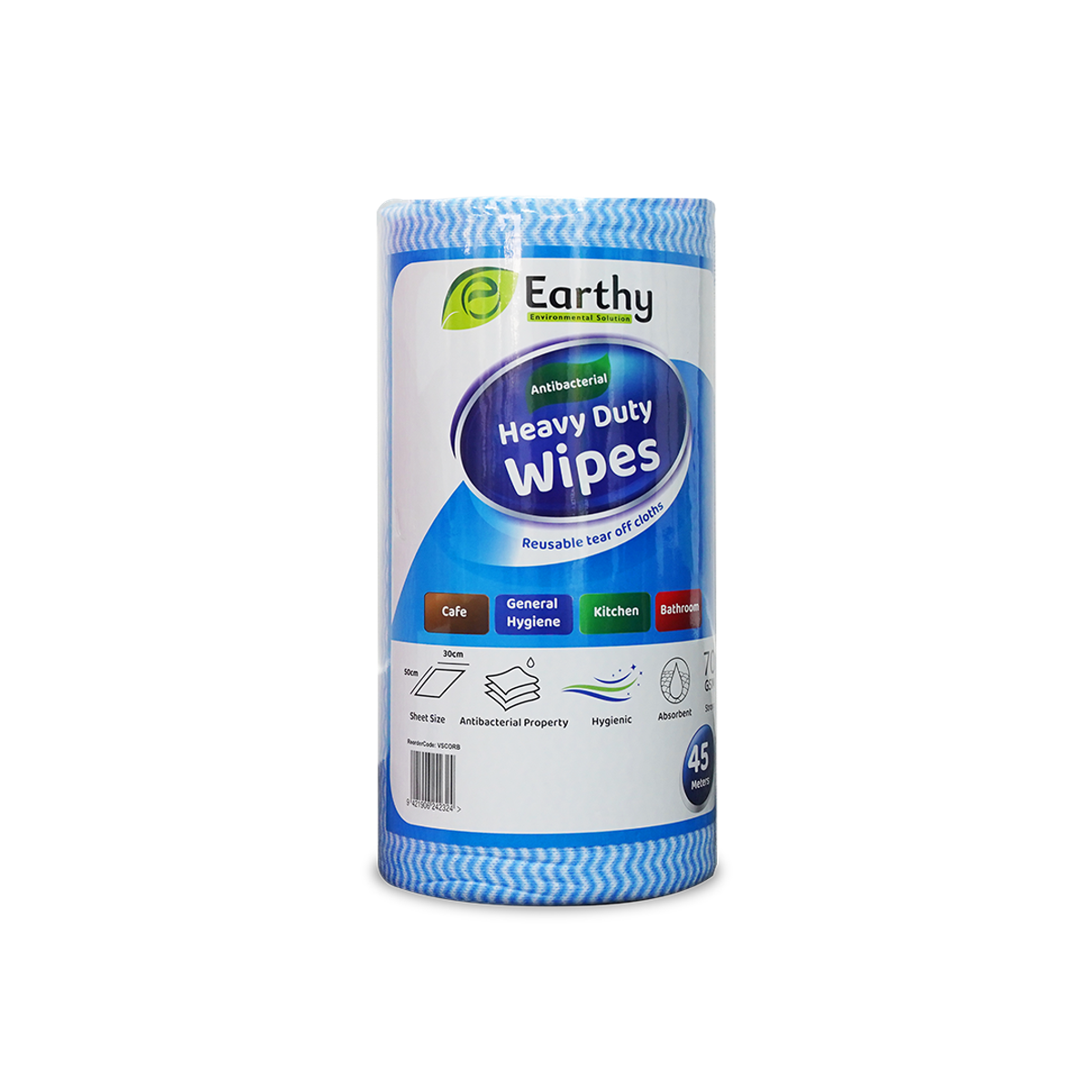 Heavy Duty Wipes Blue