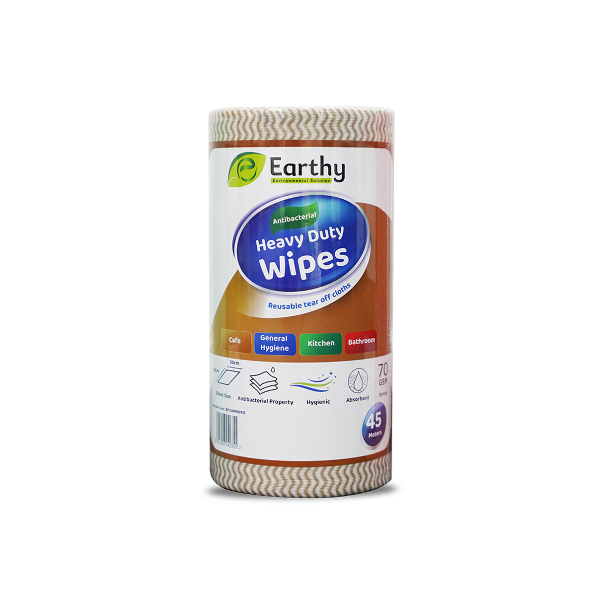 Heavy Duty Wipes Brown