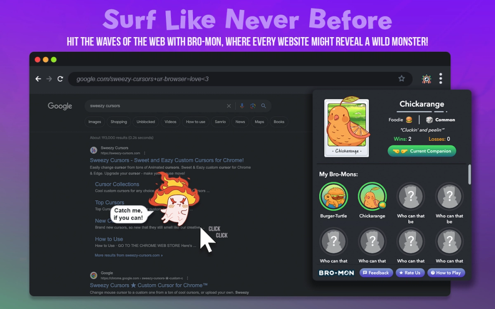 image of Bro-Mon 🐾 Browser Monsters