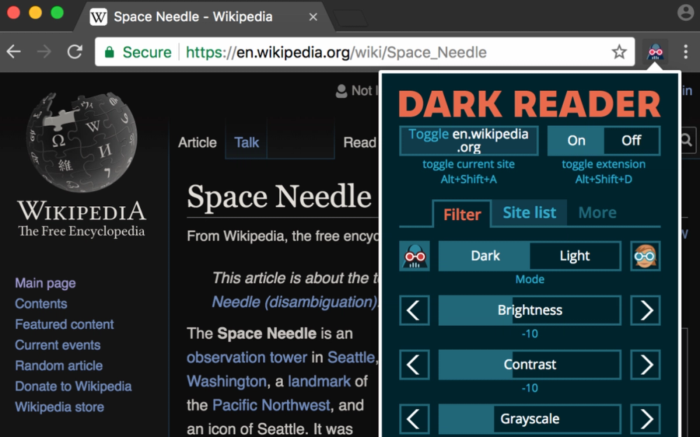 image of Dark Reader