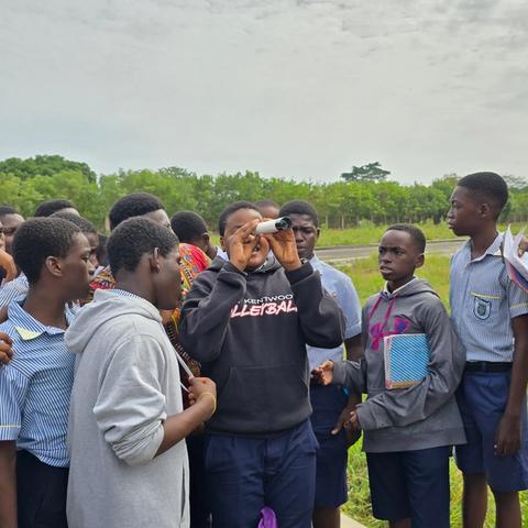 School Visit to the University of Ghana Basic School
