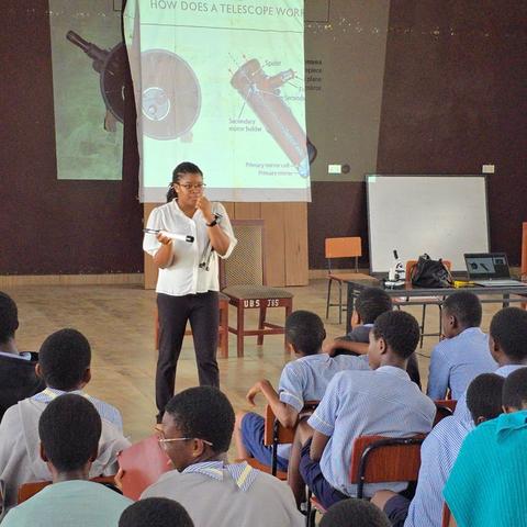 School Visit to the University of Ghana Basic School