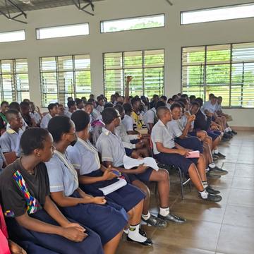 School Visit to the University of Ghana Basic School