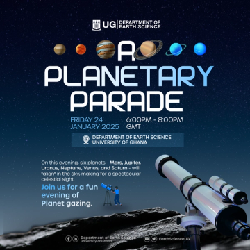 A Planetary Parade — flyer