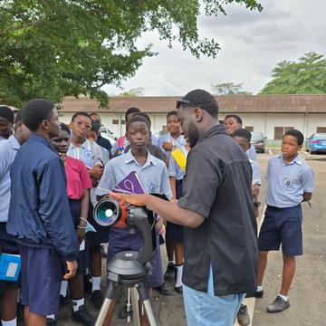 School Visit to the University of Ghana Basic School