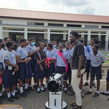 School Visit to the University of Ghana Basic School