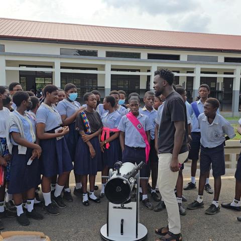 School Visit to the University of Ghana Basic School