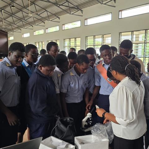 School Visit to the University of Ghana Basic School