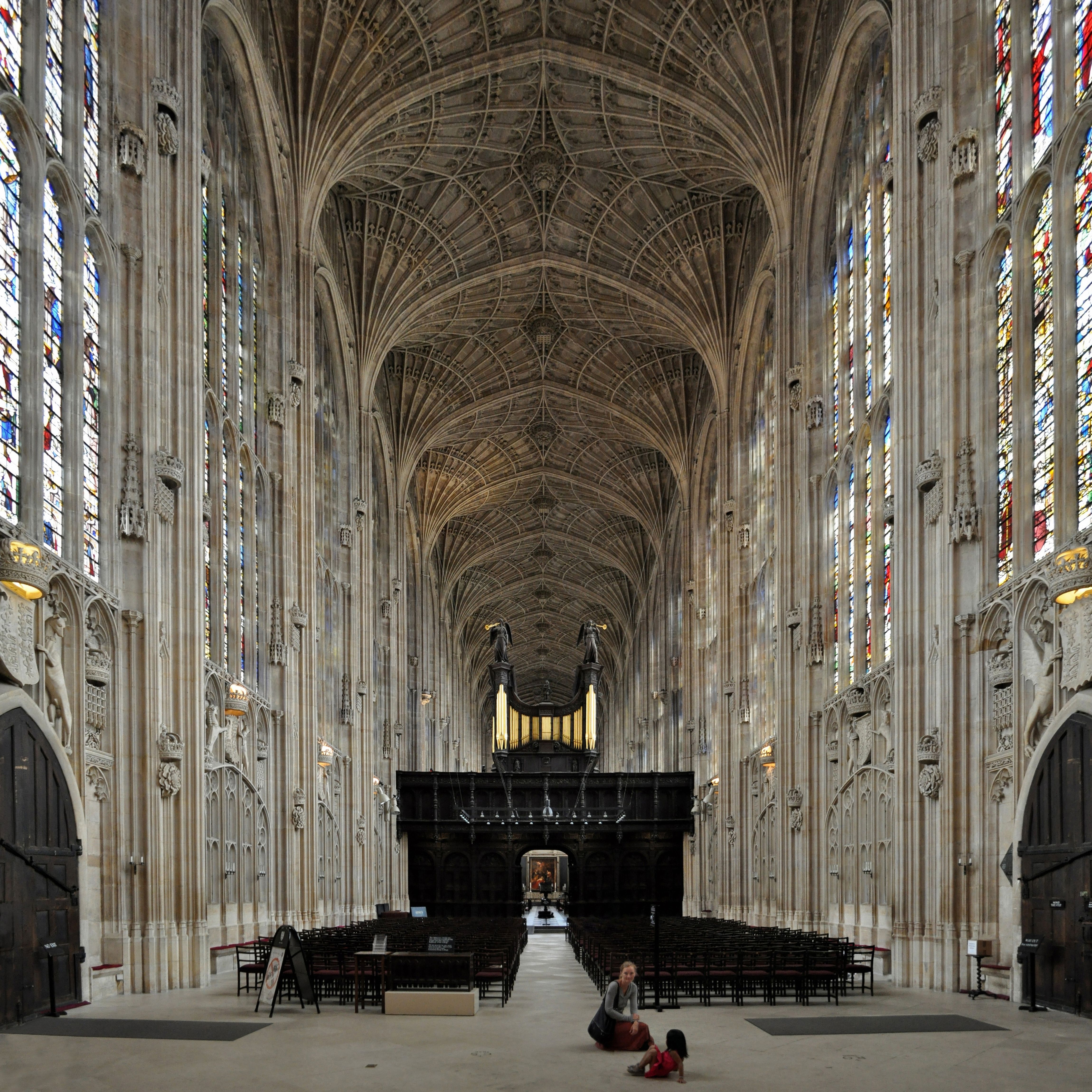 King's College Chapel seen across the River Cam, Cambridge