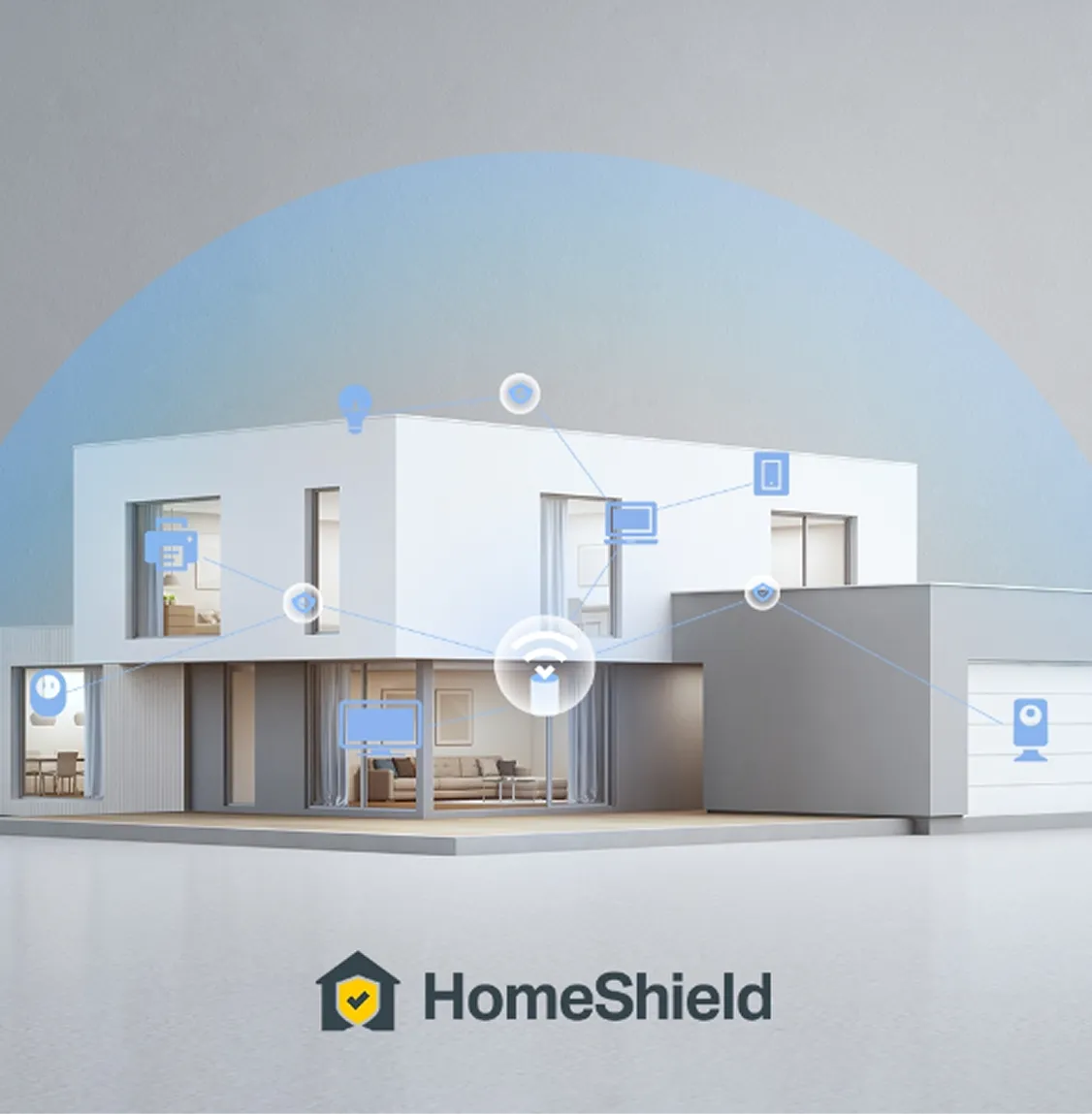 Home Shield Graphic