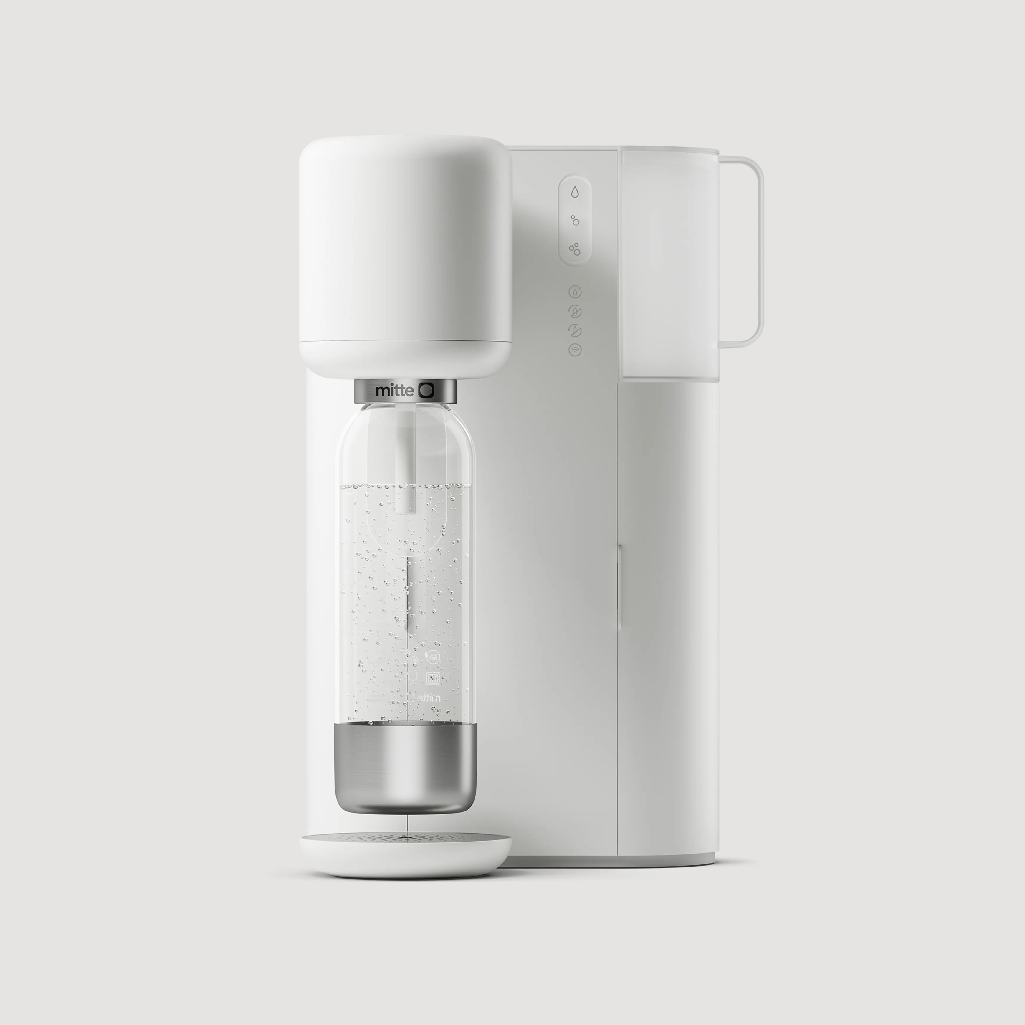 Front view of the Mitte water purifier