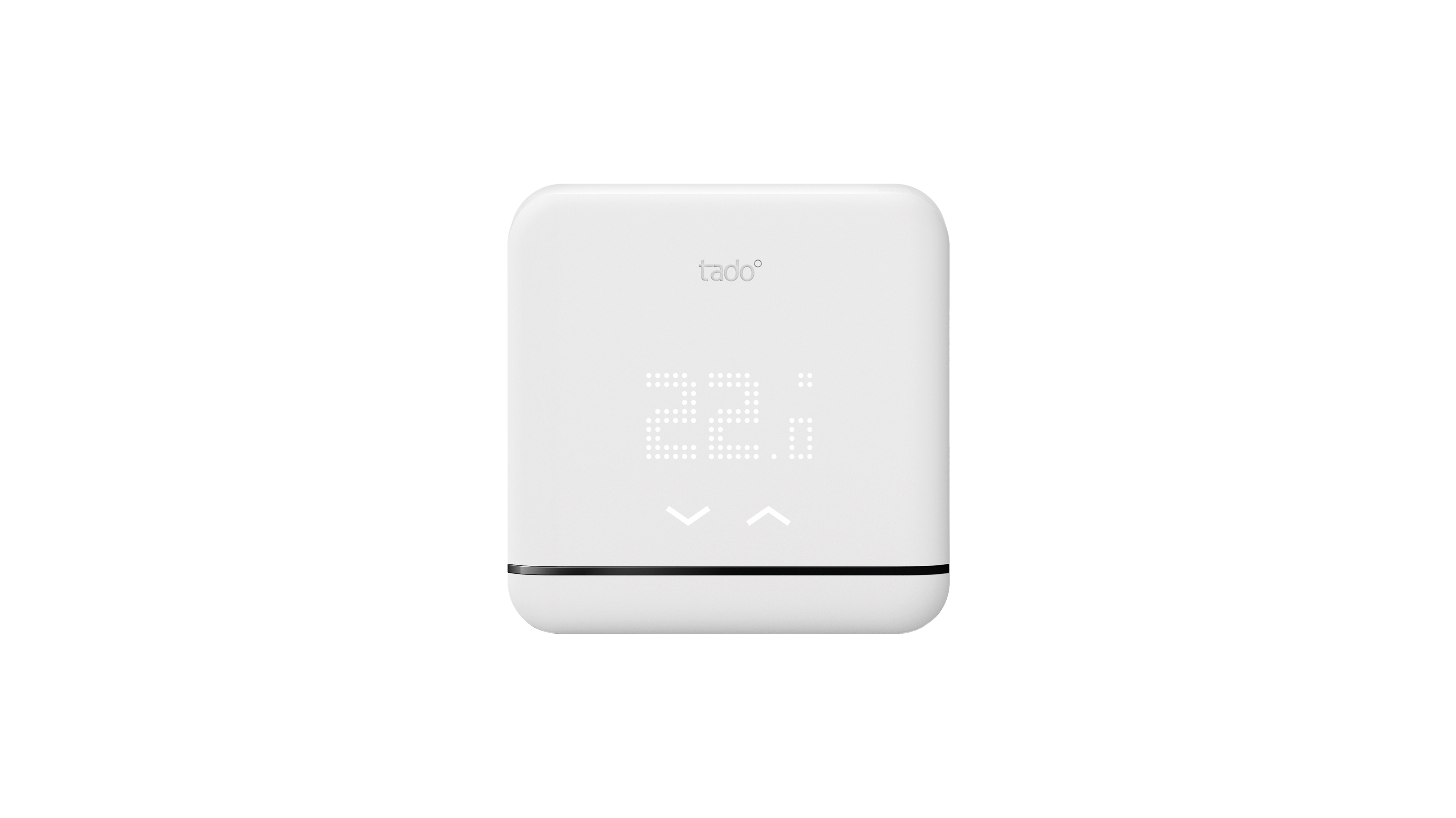 Tado smart AC control in front of a transparent background