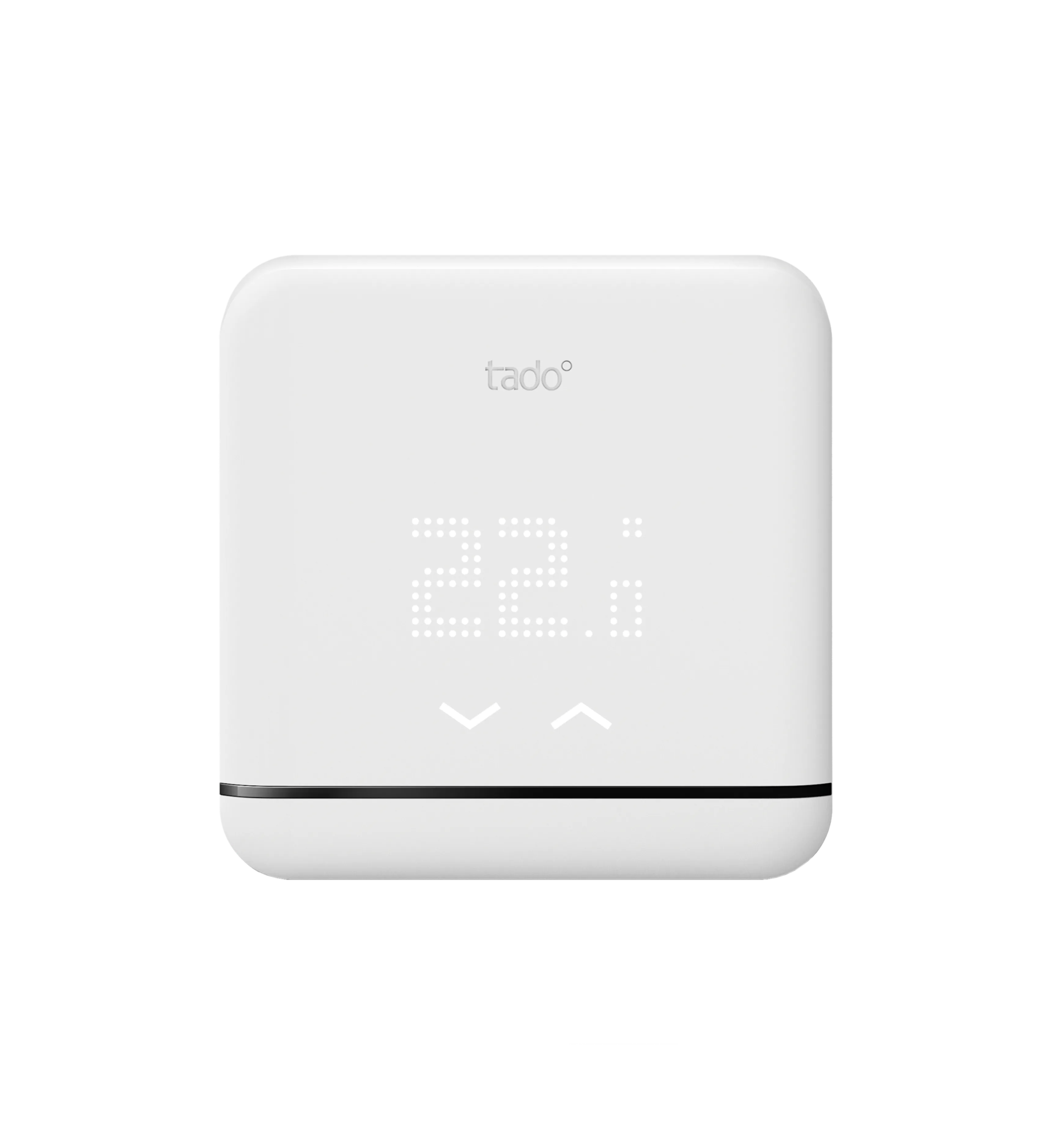 Tado smart AC control in front of a transparent background