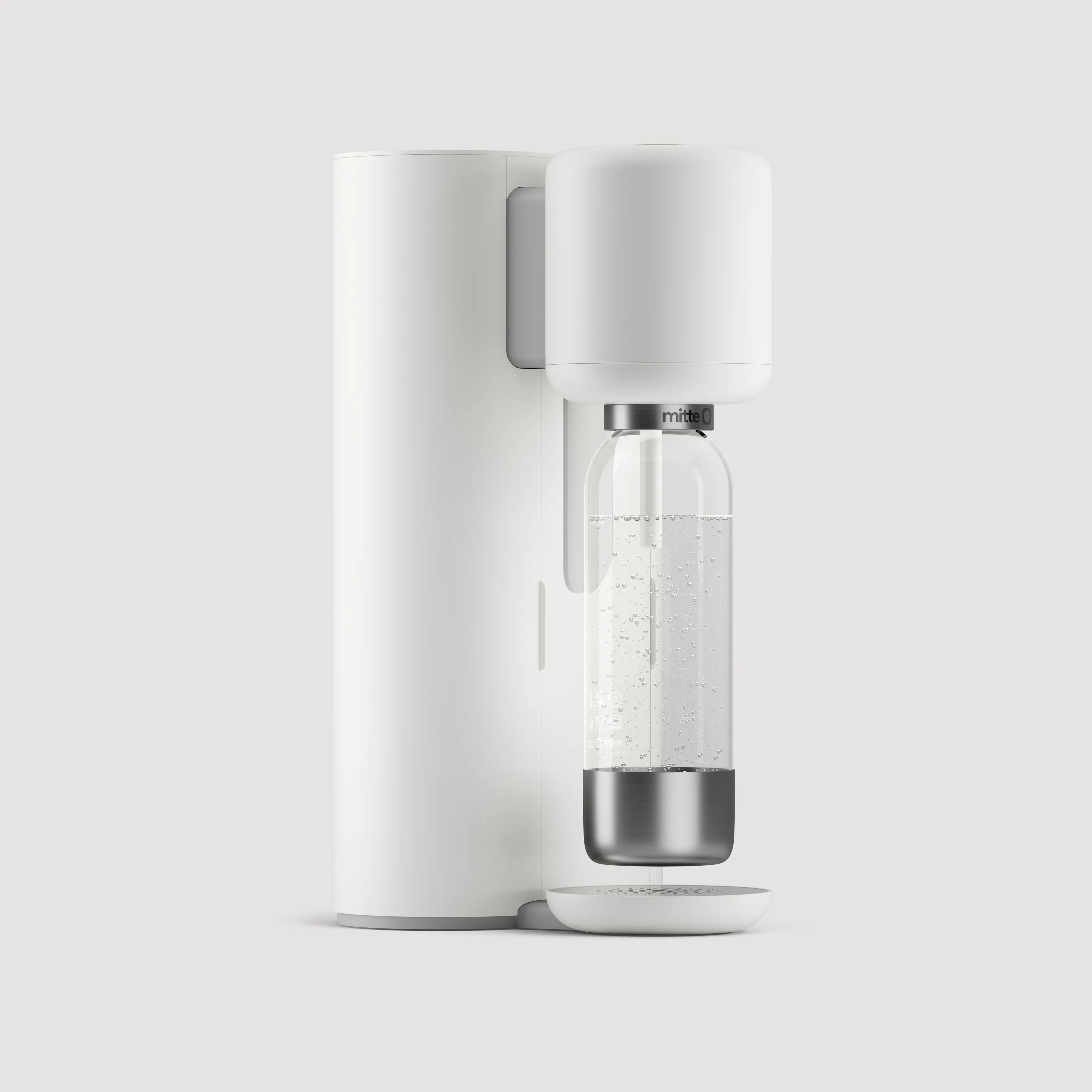 Side view of the Mitte water purifier