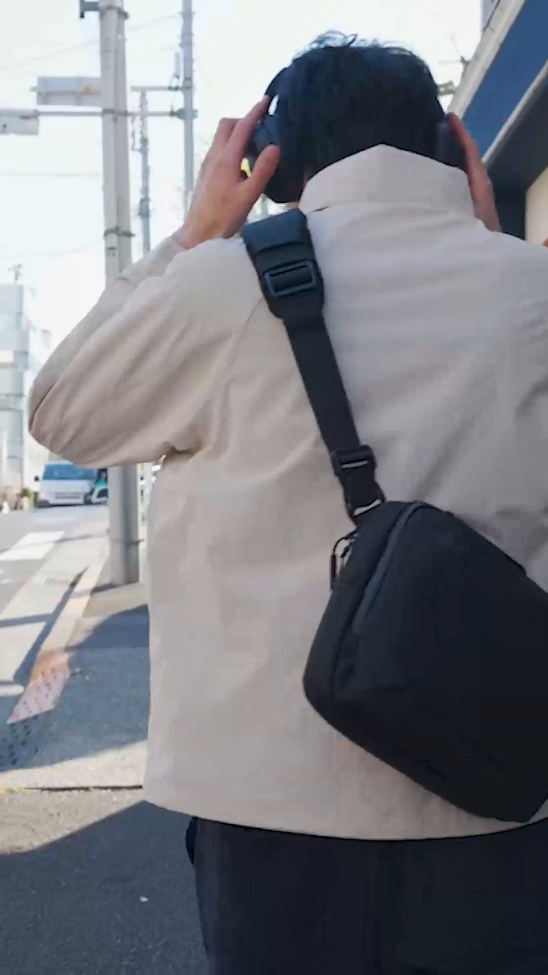 【CASEFINITE】THE TOKYO TECHPACK SLING Ergofinite The Tokyo Techpack Sling｜スリングバッグ
