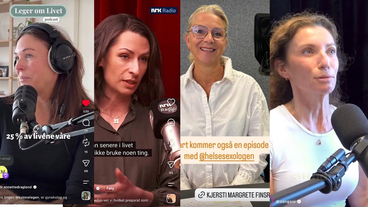 Hør våre spesialister i ulike podcast