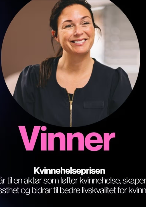 Madeleine Engen — winner of the Women’s Health Prize at HER Awards 2026