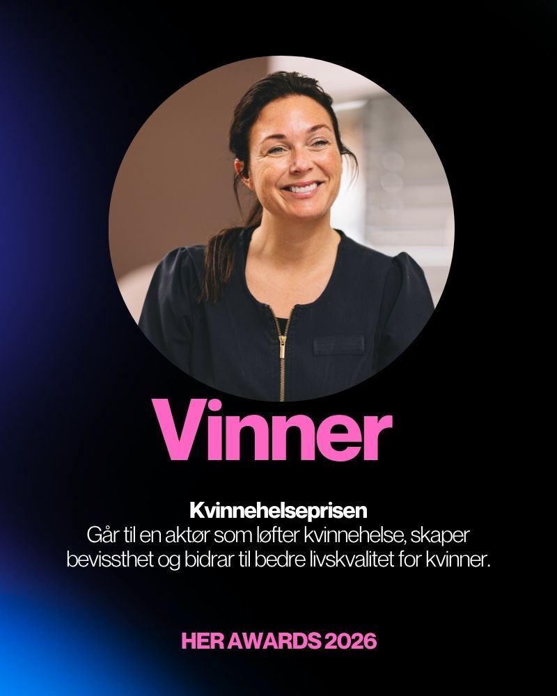 Madeleine Engen — winner of the Women’s Health Prize at HER Awards 2026
