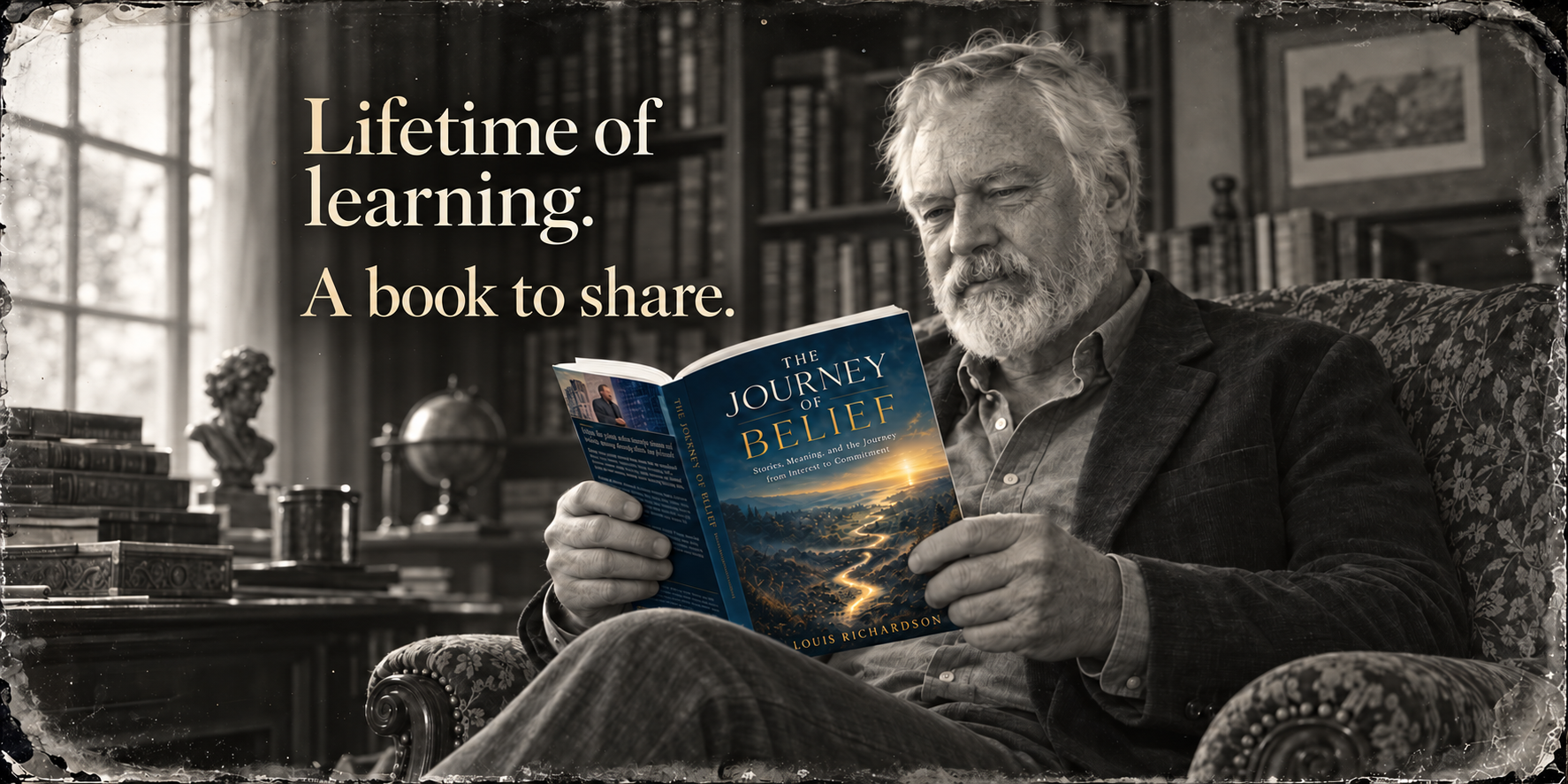 Lifetime of learning. A book to share.