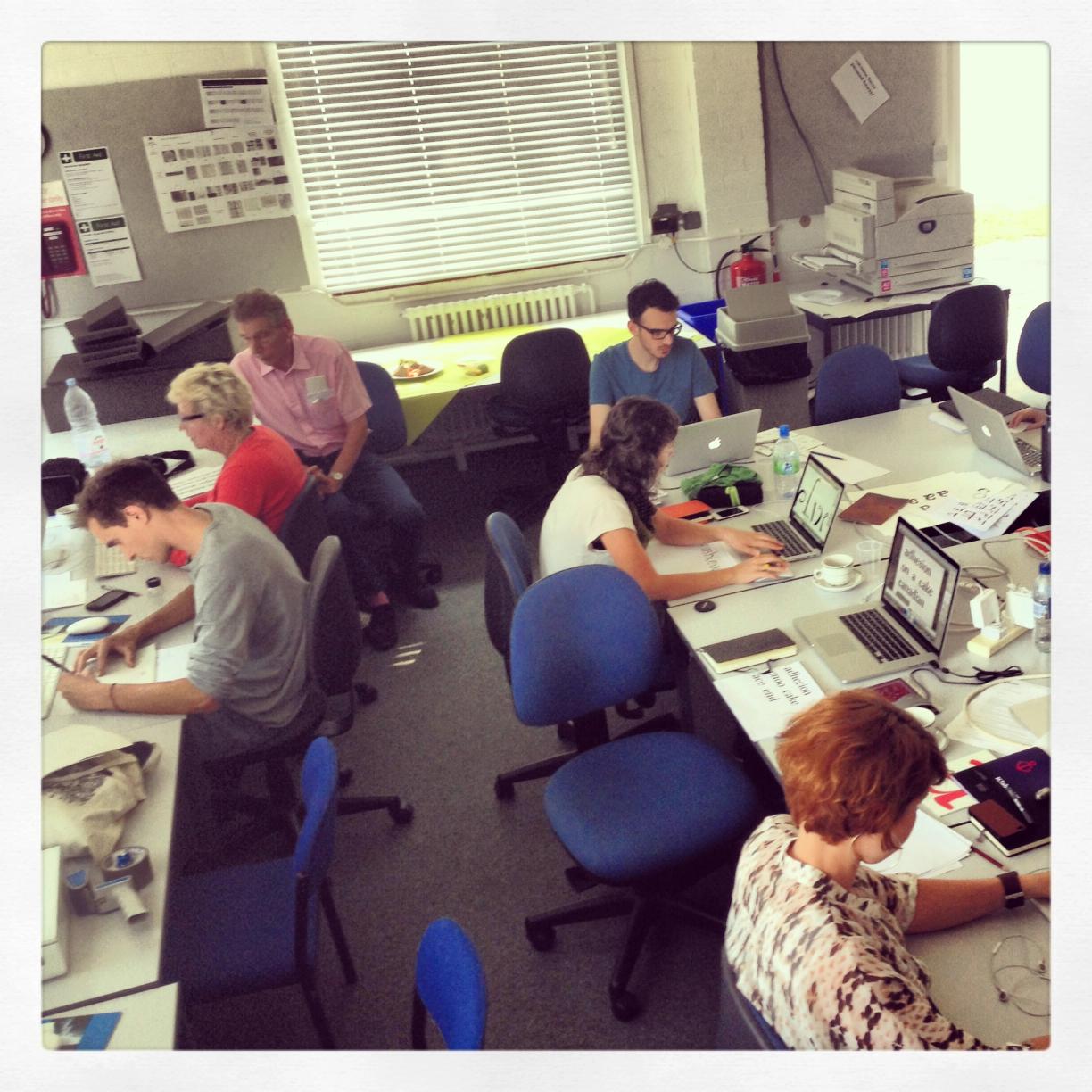 Classroom at the Department of Typography and Graphic Communication