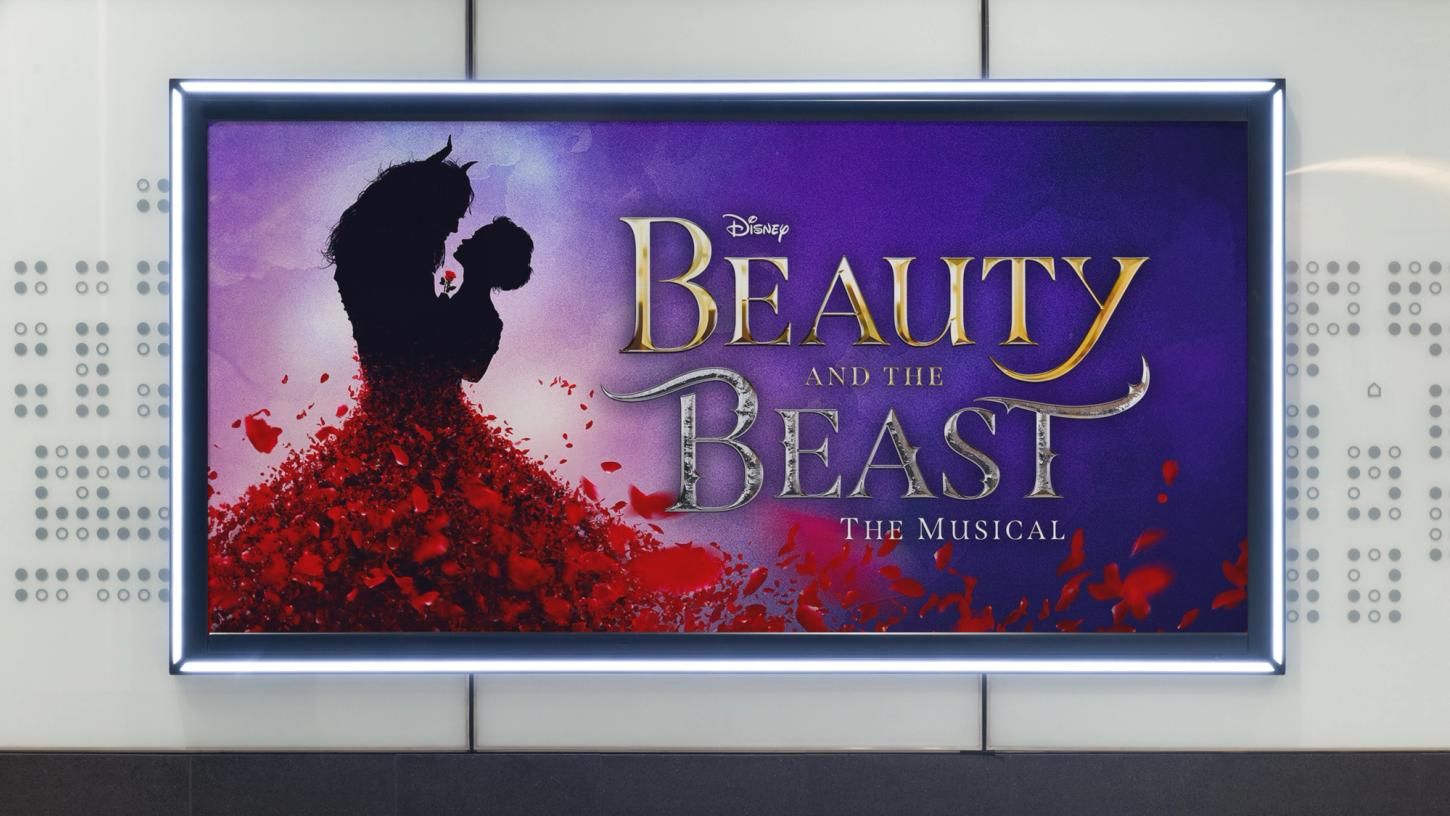 Disney's Beauty and the Beast The Musical Typeface - Span Typeface