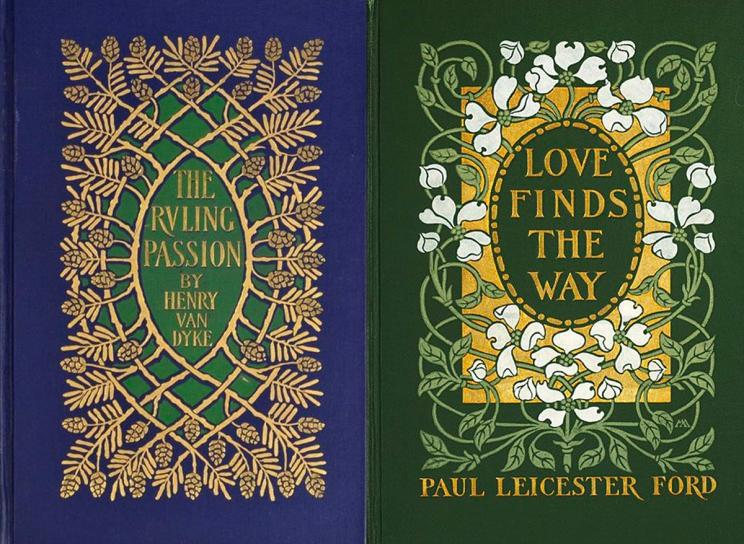 The Ruling Passion & Love Finds The Way – Book cover Designer – Margaret Armstrong