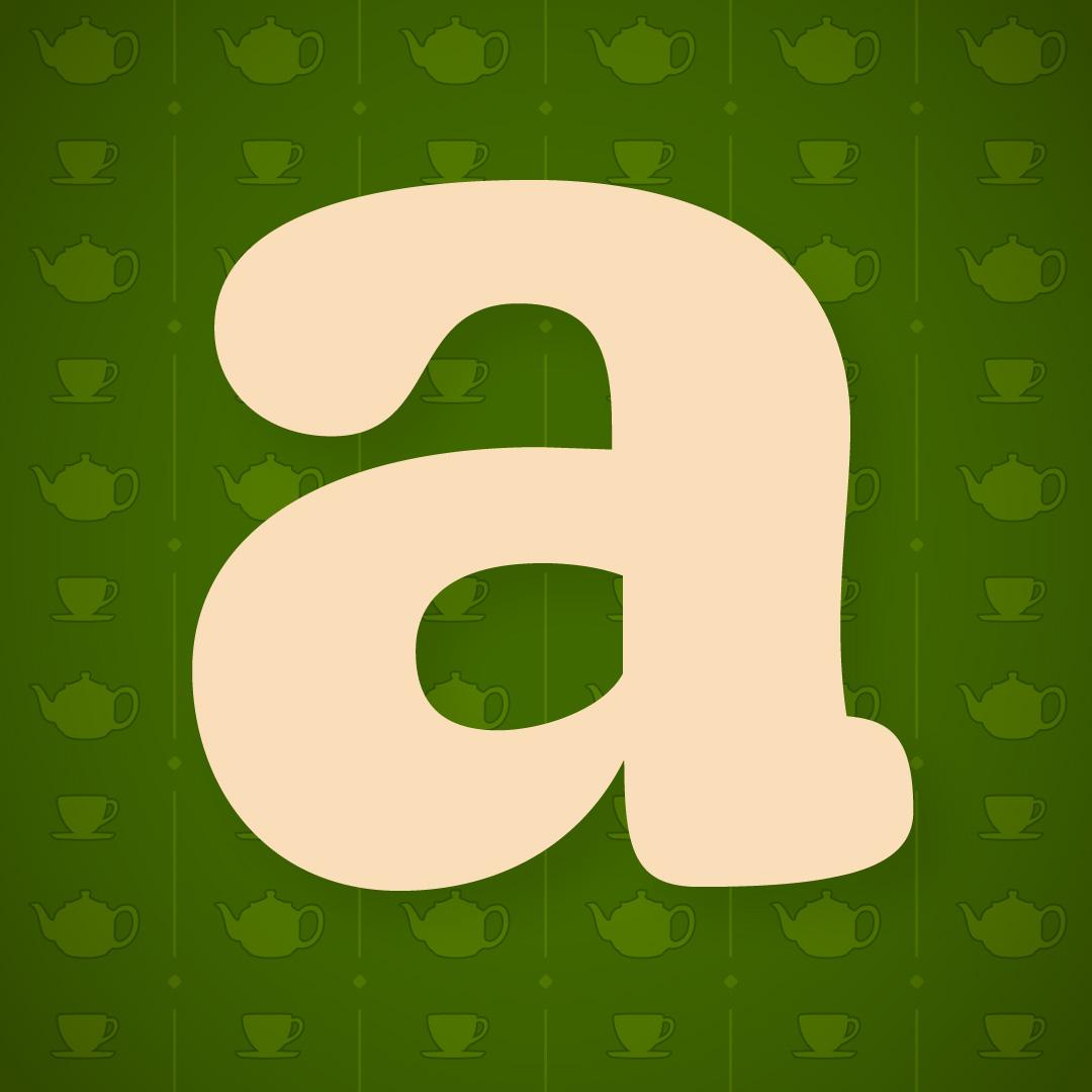 Wallace & Gromit Font – Letter a