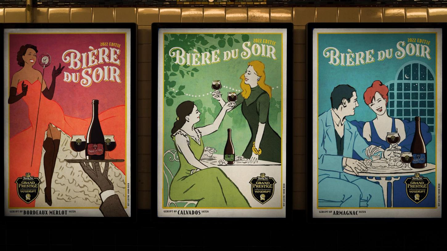 Bière du Soir – Poster Set – Jamie Clarke Type