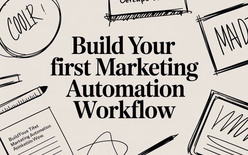 Build Your First Marketing Automation Workflow