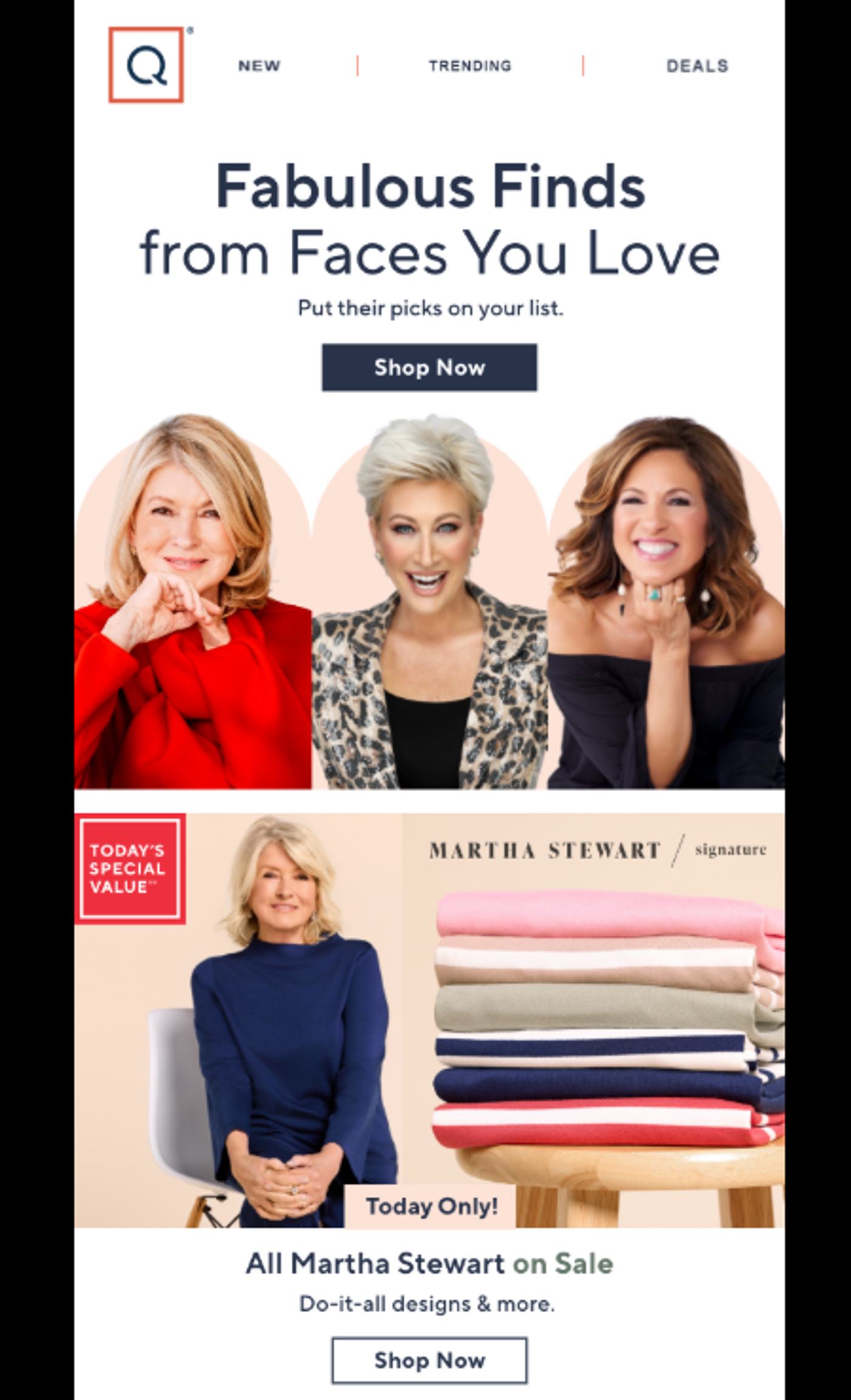 Screenshot of an email from a beauty brand.