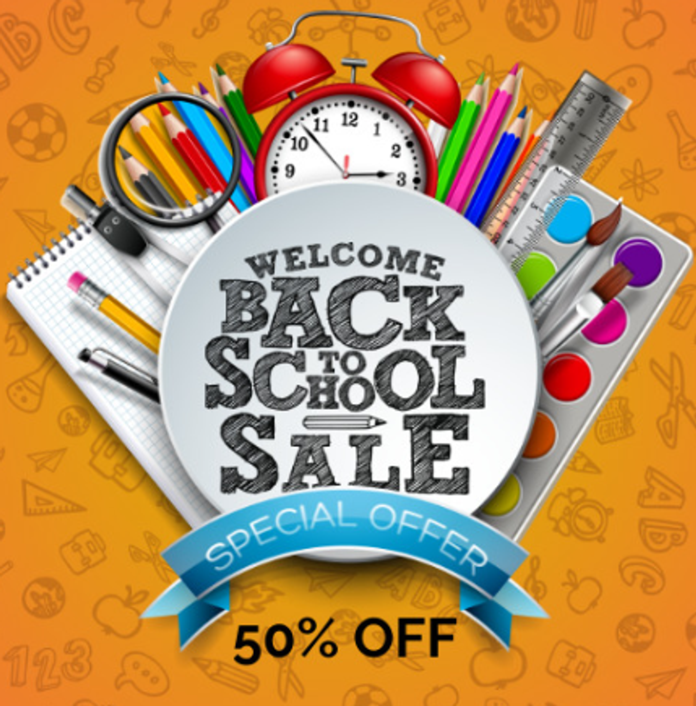 Screenshot of a back to school welcome back email.