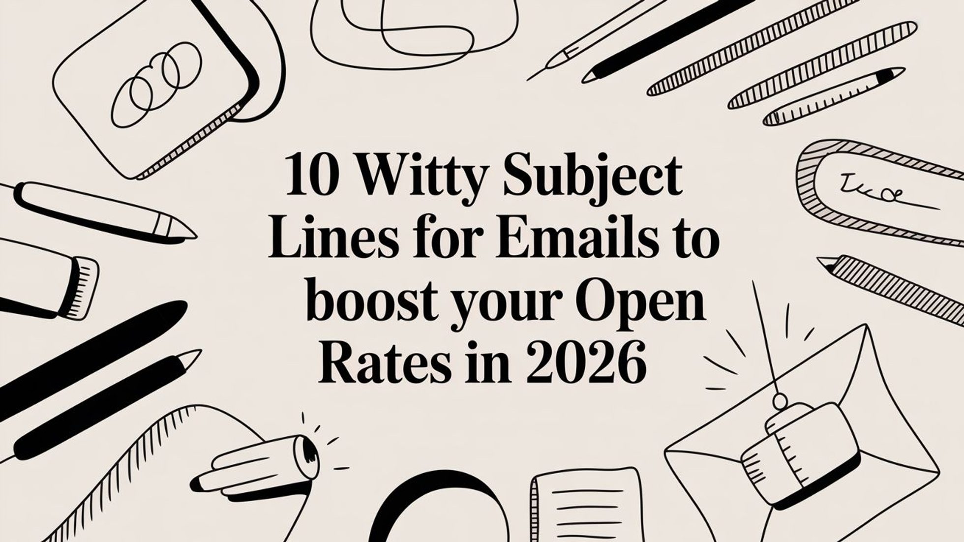 10 Witty Subject Lines for Emails to Boost Your Open Rates in 2026