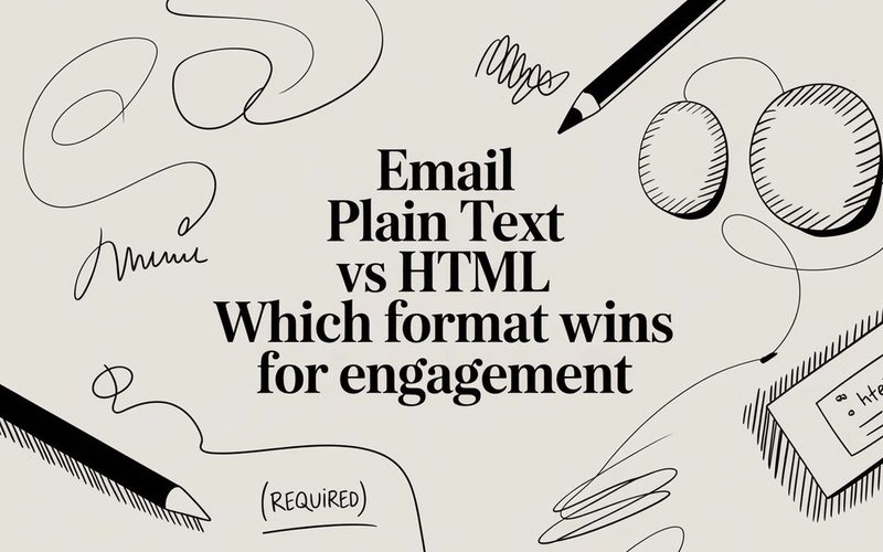 Email Plain Text vs HTML Which Format Wins for Engagement