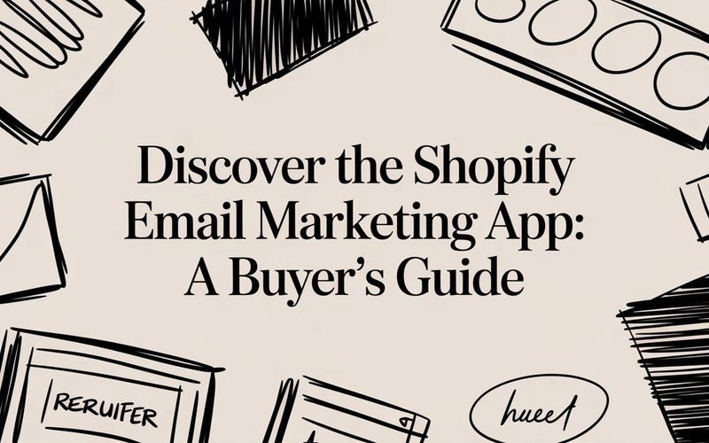 Discover the shopify email marketing app: A Buyer's Guide