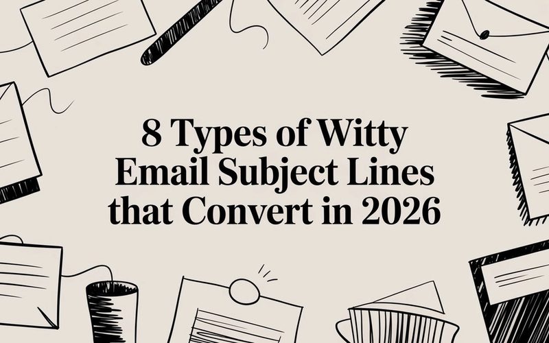 8 Types of Witty Email Subject Lines That Convert in 2026